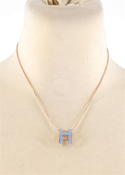 hermes pop h pendant jewelry|hermes h necklace.